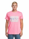 Meatfly Meatfly pánské tričko Rele Neon Pink | Růžová | Velikost