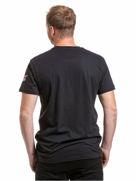 Meatfly Meatfly pánské tričko Big Shock 8Bit Black | Černá | Velikost