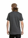 Meatfly Meatfly pánské tričko Revital Lime/Charcoal Heather | Žlutá | Velikost