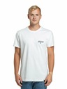 Meatfly Meatfly pánské tričko Racing Spirit White | Bílá | Velikost S | 100% bavlna