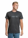 Meatfly Meatfly balení pánských triček MF Logo Multipack Charcoal Heather/Olive/Navy Heather | Šedá