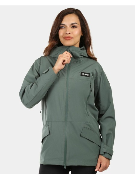 Kilpi Dámský outdoorový kabát Kilpi AYRA Khaki