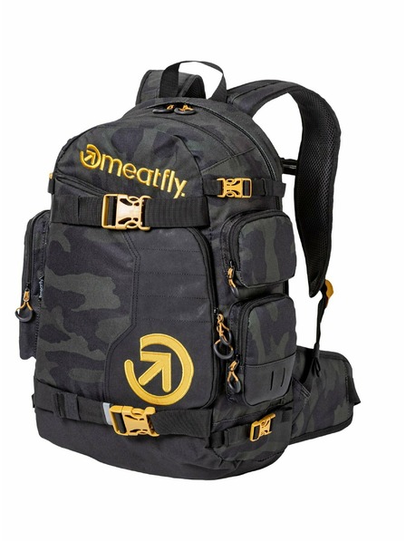 Meatfly Meatfly batoh Wanderer Rampage Camo/Brown 28 L | Maskáč | Objem 28 L
