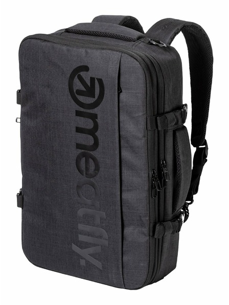 Meatfly Meatfly batoh Riley Charcoal Heather 28 L | Šedá | Objem 28 L
