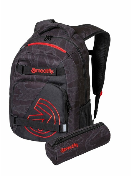 Meatfly Meatfly batoh Exile Morph Black 24 L | Černá | Objem 24 L