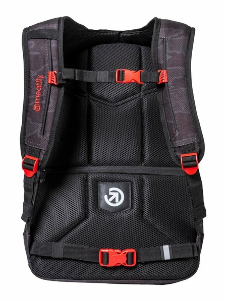 Meatfly Meatfly batoh Exile Morph Black 24 L | Černá | Objem 24 L