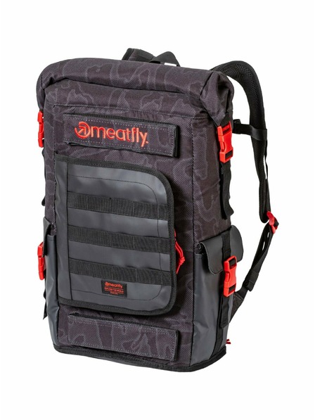 Meatfly Meatfly batoh Periscope Morph Black 30 L | Černá | Objem 30 L