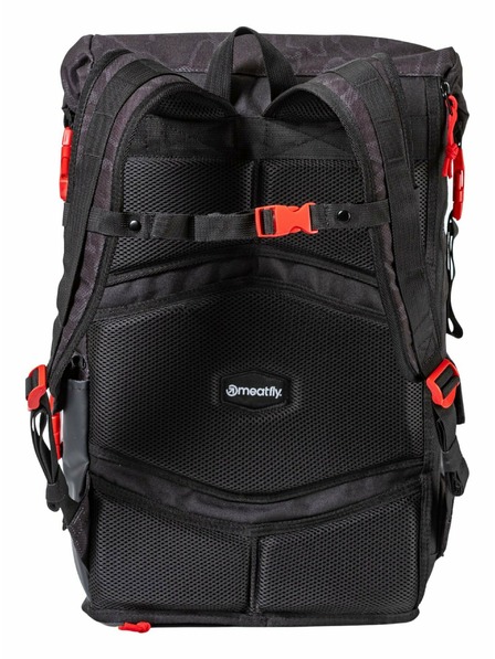 Meatfly Meatfly batoh Periscope Morph Black 30 L | Černá | Objem 30 L