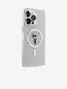 Karl Lagerfeld Karl Lagerfeld IML Ikonik MagSafe Zadní Kryt pro iPhone 15 Pro Max Transparent