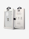 Karl Lagerfeld Karl Lagerfeld IML Ikonik MagSafe Zadní Kryt pro iPhone 15 Pro Max Transparent