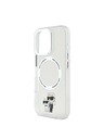 Karl Lagerfeld Karl Lagerfeld IML Karl and Choupette MagSafe Zadní Kryt pro iPhone 16 Pro Max Transparent