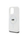 Karl Lagerfeld Karl Lagerfeld IML Karl Head Metal Frame MagSafe Zadní Kryt pro iPhone 16 Pro Max Transparent