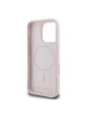 Karl Lagerfeld Karl Lagerfeld Liquid Silicone Double Heads MagSafe Zadní Kryt pro iPhone 16 Pro Max Pink