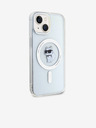 Karl Lagerfeld Karl Lagerfeld IML Choupette MagSafe Zadní Kryt pro iPhone 15 Transparent