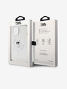 Karl Lagerfeld Karl Lagerfeld IML Choupette MagSafe Zadní Kryt pro iPhone 15 Transparent