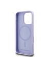 Karl Lagerfeld Karl Lagerfeld Liquid Silicone Karl and Choupette MagSafe Zadní Kryt pro iPhone 16 Pro Max Purple