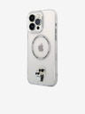 Karl Lagerfeld IML Karl and Choupette NFT MagSafe Zadní Kryt pro iPhone 13 Pro Max Transparent Karl Lagerfeld