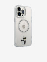 Karl Lagerfeld IML Karl and Choupette NFT MagSafe Zadní Kryt pro iPhone 13 Pro Max Transparent Karl Lagerfeld