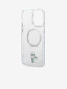 Karl Lagerfeld IML Karl and Choupette NFT MagSafe Zadní Kryt pro iPhone 13 Pro Max Transparent Karl Lagerfeld