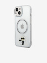 Karl Lagerfeld Karl Lagerfeld IML Karl and Choupette NFT MagSafe Zadní Kryt pro iPhone 13 Transparent