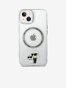 Karl Lagerfeld Karl Lagerfeld IML Karl and Choupette NFT MagSafe Zadní Kryt pro iPhone 13 Transparent
