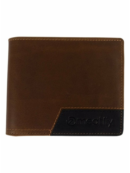 Meatfly Meatfly kožená peněženka Zac Premium Brown | Hnědá | Velikost