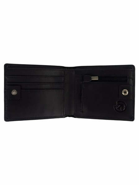 Meatfly Meatfly kožená peněženka Eliot Premium Black | Černá | Velikost