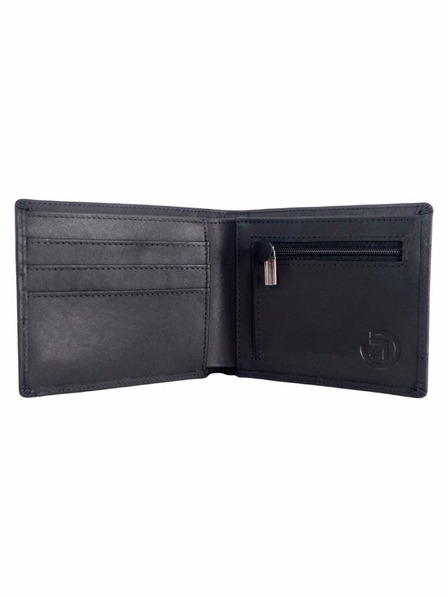 Meatfly Meatfly kožená peněženka Zac Premium Black | Černá | Velikost