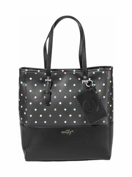 Meatfly Meatfly kabelka Slima Color Dots | Puntíky | Objem 12 L