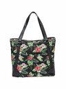 Meatfly Meatfly dámská kabelka Insanity Tropical Black | Černá | Objem 11 L