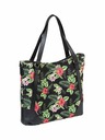 Meatfly Meatfly dámská kabelka Insanity Tropical Black | Černá | Objem 11 L