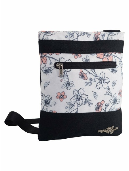 Meatfly Meatfly dámská kabelka Dixie Blossom White | Bílá | Objem 0,4 L