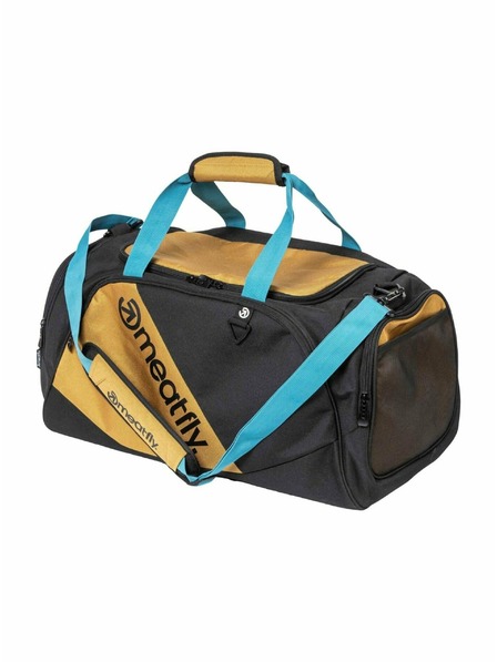 Meatfly Meatfly cestovní taška Rocky Camel / Black | Černá | Objem 30 L
