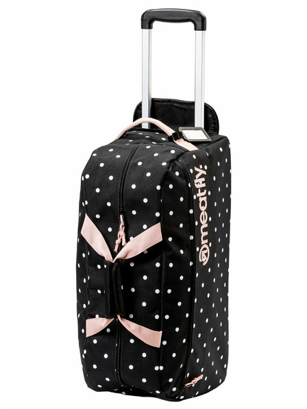 Meatfly Meatfly cestovní taška Gail White Dot/Powder Pink 42 L | Bílá | Objem 42 L