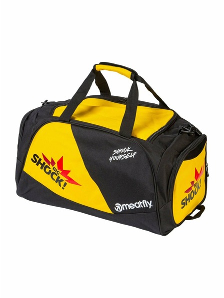 Meatfly Meatfly cestovní taška Rocky Big Shock | Černá | Objem 30 L