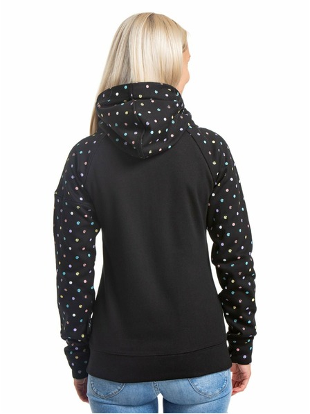 Meatfly Meatfly dámská technická mikina Alisha Dusty Color Dots | Puntíky | Velikost
