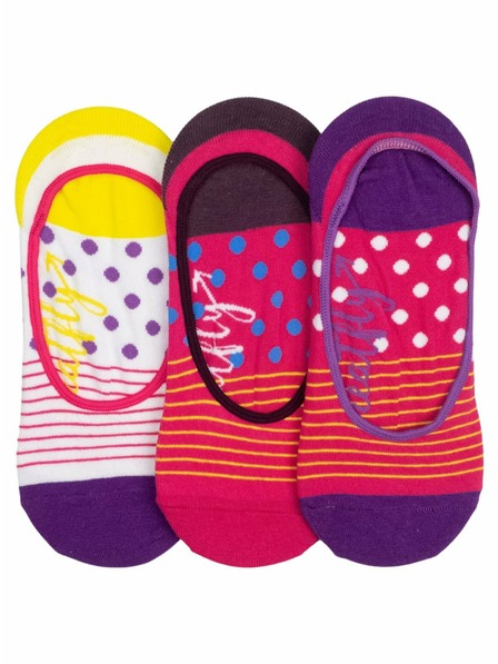 Meatfly Meatfly ponožky Low Socks Gift Pack Yellow Stripe | Žlutá | Velikost