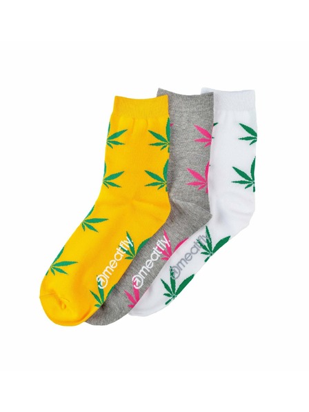 Meatfly Meatfly dámské ponožky Ganja Girl Gift Pack | Mnohobarevná | Velikost