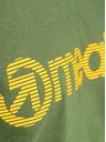 Meatfly Meatfly pánské tričko Striped Logo Olive | Zelená | Velikost S | 100% bavlna