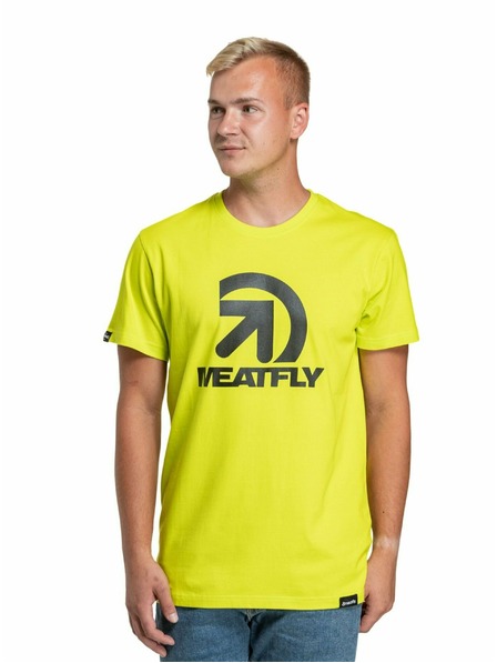 Meatfly Meatfly pánské tričko Dais Safety Yellow | Žlutá | Velikost