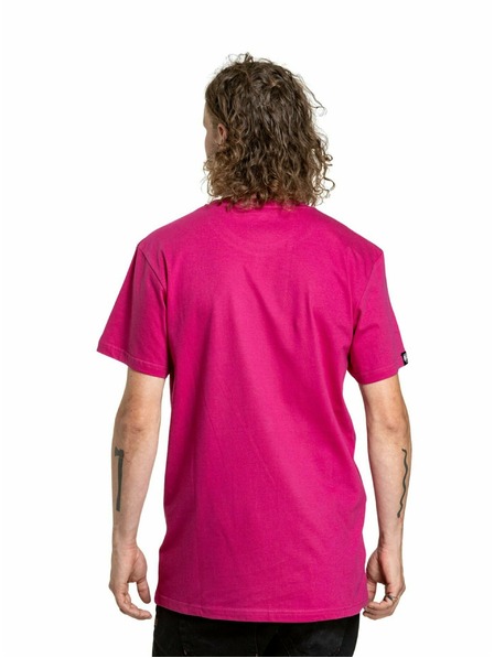 Meatfly Meatfly pánské tričko Arrow Magenta | Růžová | Velikost