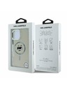 Karl Lagerfeld Karl Lagerfeld IML Choupette Head Metal Frame MagSafe Zadní Kryt pro iPhone 16 Pro Transparent