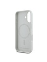 Karl Lagerfeld Karl Lagerfeld Liquid Silicone K&CH Heads MagSafe Zadní Kryt pro iPhone 16 Beige