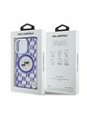 Karl Lagerfeld Karl Lagerfeld IML Monogram K&CH Heads MagSafe Zadní Kryt pro iPhone 16 Pro Purple
