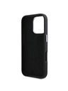 Karl Lagerfeld Karl Lagerfeld Grained PU Hotel RSG Zadní Kryt pro iPhone 16 Pro Black