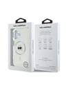 Karl Lagerfeld Karl Lagerfeld IML Karl Head Metal Frame MagSafe Zadní Kryt pro iPhone 16 Transparent
