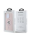 Karl Lagerfeld Karl Lagerfeld Liquid Silicone Karl and Choupette MagSafe Zadní Kryt pro iPhone 16 Pro Pink