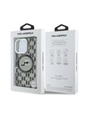 Karl Lagerfeld Karl Lagerfeld IML Monogram K&CH Heads MagSafe Zadní Kryt pro iPhone 16 Pro Max Black