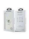 Karl Lagerfeld Karl Lagerfeld Ringstand Karl and Choupette MagSafe Zadní Kryt pro iPhone 16 Plus White