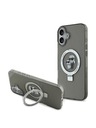 Karl Lagerfeld Karl Lagerfeld Ringstand Karl and Choupette MagSafe Zadní Kryt pro iPhone 16 Black